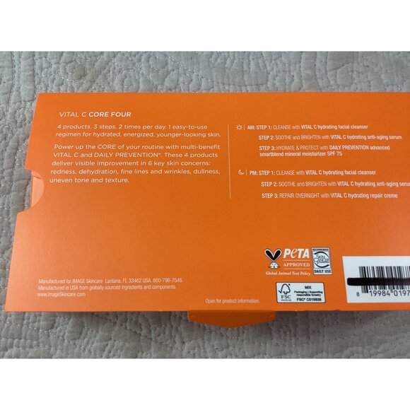 Image Skincare Vital C Core Four Trial Kit With Natural Canvas Tote Bag*NEW - Picture 4 of 6